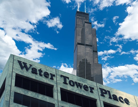 Bill Post Water Tower Place and Sears Tower